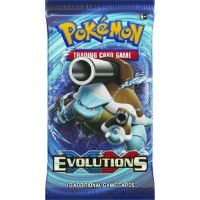 קלפי פוקימון סט 2 בוסטרים Evolutions XY - אבולושיין (רנדומלי)