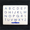 לוח ללימוד אותיות באנגלית - Studyboard -לוח מגנטי ללימוד אנגלית / מספרים