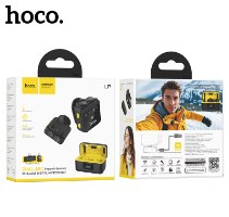 מיקרופון דיגיטלי אלחוטי Hoco L17 מיקרופון כפול עם דש מגנטי מתאים לחיבור (iP/Type-C)