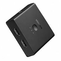UGREEN HDMI 2.0 2-in To 2-out + Optical (SPDIF) 3.5 mm Switcher