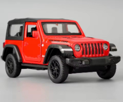 מאיסטו - ג'יפ  רנגלר אדום - MAISTO 2014 JEEP WRANGLER   1:18
