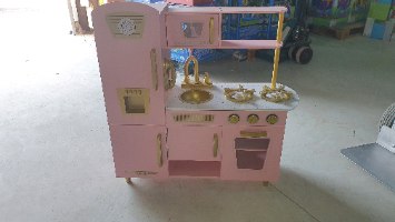 מטבח עץ לילדים ורוד | טל | מק"ט W10C571  |  צעצועץ