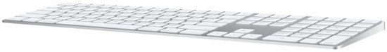 מקלדת אלחוטית בלוטוס' עם ספרות צד Apple Magic Keyboard with Numeric Keypad דגם A1843