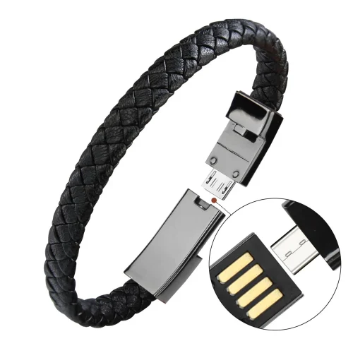 מטען USB לסמארטפון בדוגמת צמיד