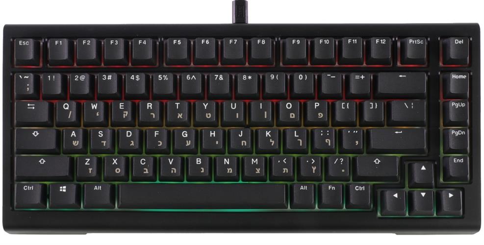 מקלדת מכנית מבית דאקי Ducky ProjectD Tinker 75 Cherry