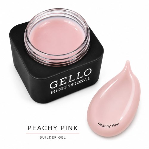 ג'ל בנייה 30 גרם- GELLO|PEACHY PINK