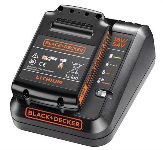 מארז סוללת ליטיום נטענת 18V 2.0Ah ומטען מבית בלאק אנד דקר Black+Decker BDC2A20-QW