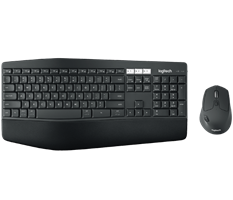 סט מקלדת ועכבר אלחוטיים Logitech Performance MK850 Retail