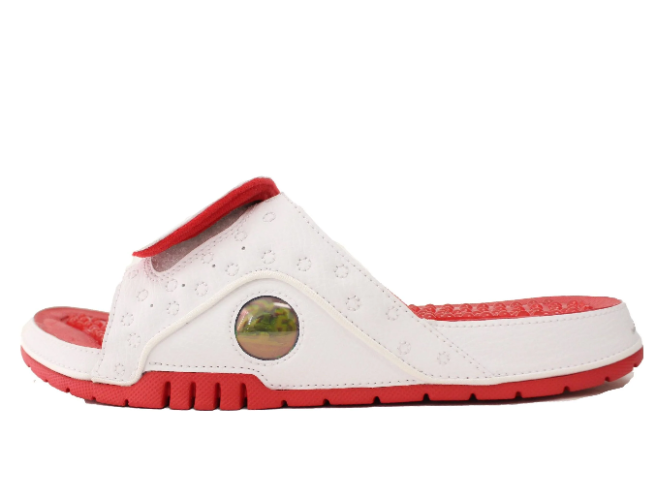 כפכפי אייר ג'ורדן JORDAN HYDRO 13 RETRO‏ לבן אדום