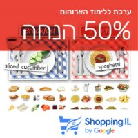 ערכה ללימוד הארוחות באנגלית | Dinner-time Poster - Shopping IL