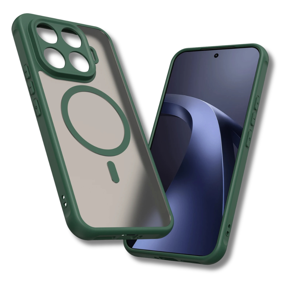 כיסוי מט עם תמיכה ב-Magsafe למכשיר שיאומי XIAOMI 17 צבע ירוק