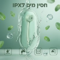 מברשת חשמלית עם ידית נפתחת לקרצוף כל חלקי הגוף בצורה קלה ונוחה – SWIMTO
