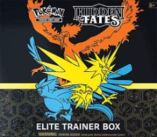 קלפי פוקימון Pokémon TCG: Hidden Fates Elite Trainer Box ETB