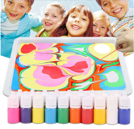 צבעי מים לילדים - עשה זאת בעצמך