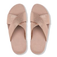 לולו קרוס סלייד רוז גולד פיטפלופ FITFLOP