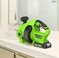 ספירלה נטענת לביוב (גוף בלבד) - GREENWORKS 99632 24V