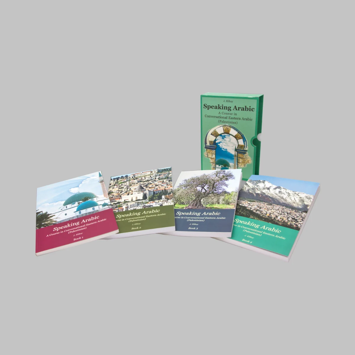 The Complete English Spoken Arabic (Levantine) Self Instruction Course - 4 books