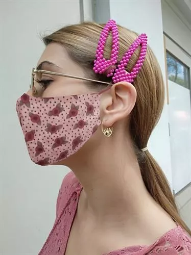 מסכת- FLOWER COTTON