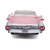 דגם מכונית קאדילק ורוד - Maisto 1959 Cadillac Eldorado Biarritz 1:18
