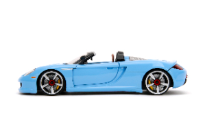 ג'אדה - פורשה כחולה - Jada Porsche Carrera GT Convertible Blue with Black