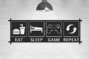 Eat Sleep Game