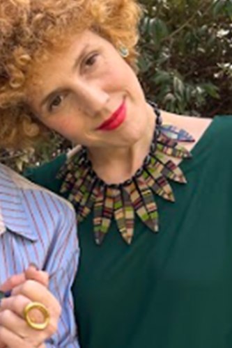 שרשרת רזין עלים אינדי