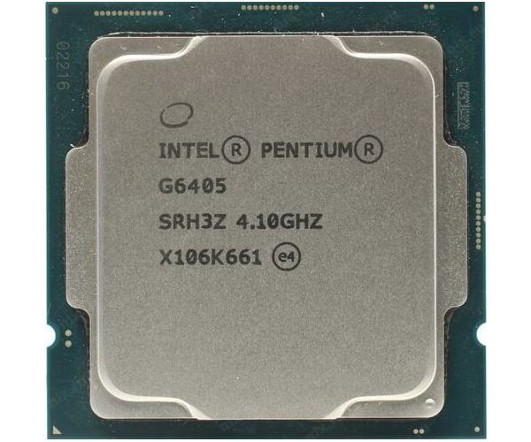 מעבד דור 10 Intel Pentium Gold G6405 Tray 4.1GHZ dual core