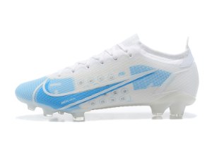 נעלי כדורגל Nike Mercurial Vapor XIV Elite FG לבן תכלת