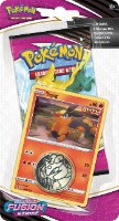 קלפי פוקימון סט 2 יח' בליסטר Pokemon TCG: S&S Fusion Strike Checklane Blister