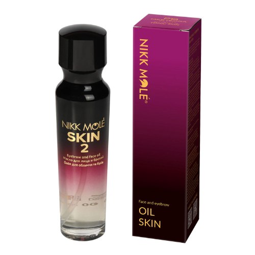SKIN Face & Brow Oil – שמן להכנת העור לפני שעווה (פנים וגבות) Nikk mole