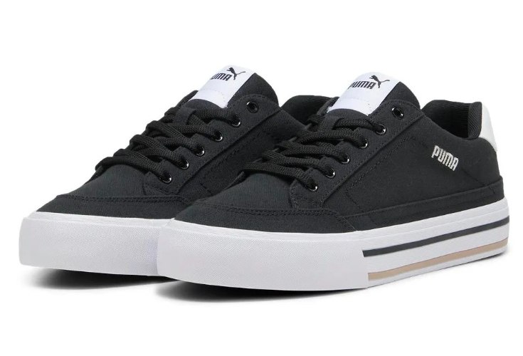 נעלי פומה PUMA Court Classic Vulc שחור לבן