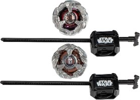 Beyblade X Star Wars Mandalorian vs Moff Gideon סביבונים ומשגרים | בייבלייד Hasbro