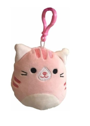 סקווישמלו בובה עם קליפס לורה החתולה 9 ס"מ Squishmallows