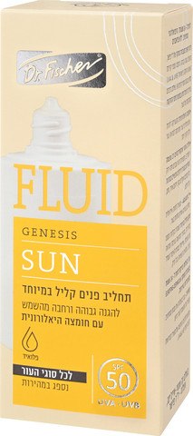 ד"ר פישר-תחליב פנים קליל במיוחד להגנה גבוהה ורחבה מהשמש