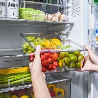 מיכל אחסון מחולק למקרר – frigbox