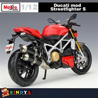 מאיסטו - דגם אופנוע דוקאטי סטריט פייטר אס - Maisto Ducati Streetfighter S 1:12