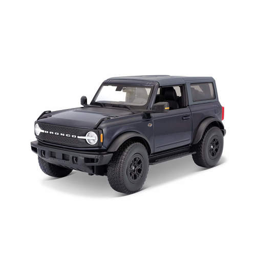 מאיסטו - דגם ג'יפ פורד ברונקו כחול  - Maisto 2021 Ford Bronco WILDTRAK 1:18