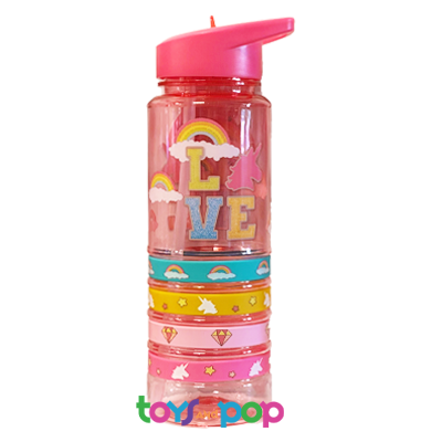 בקבוק גומיות 750 מ"ל - קשתות LOVE