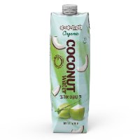 מי קוקוס אורגני ללא גלוטן – 1 ליטר – COCOAST