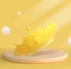מגן מקלחת צהוב - CrownUp - מגן מקלחת לילד