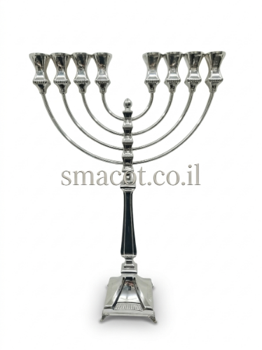 חנוכייה מכסף טהור זלצבורג חלק 50 ס"מ