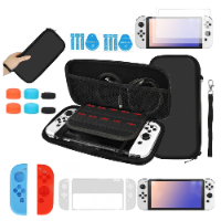 נינטדנו - ערכת אביזרים - NINTENDO SWITCH OLED PROTECTIVE KIT 12 IN 1