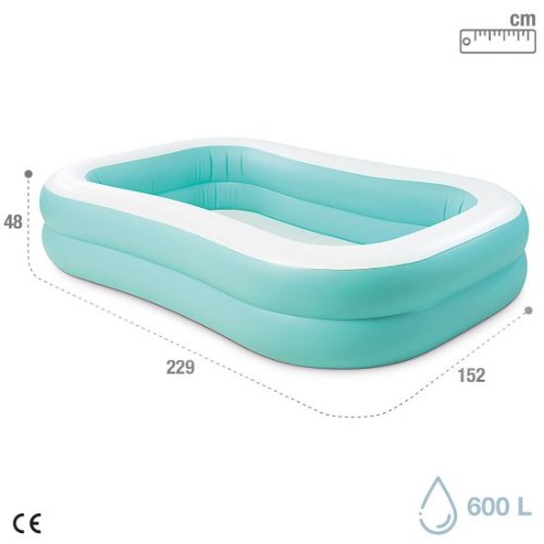 בריכה מלבנית טורקיז 57181 intex