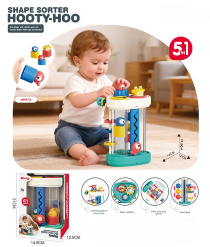 צעצועי שירן - פעלולן השחלות צורות וקולות 6246
