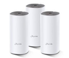 מגדיל טווח TP-Link AC1200 Whole Home Mesh Wi-Fi System Deco E4  - שלוש יחידות