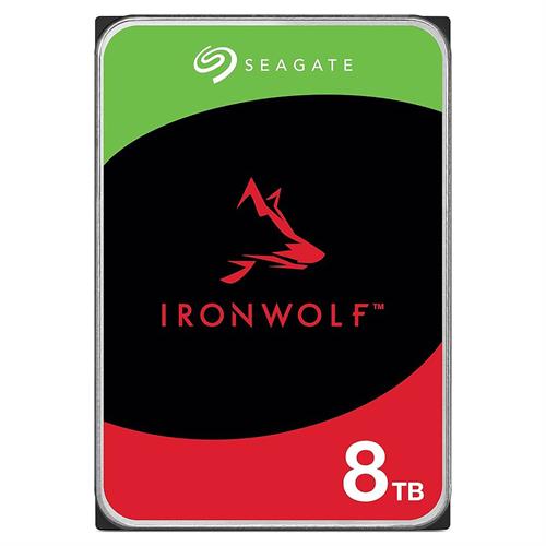 Seagate 8TB 256MB 5400 SATA3 NAS IronWolf HDD