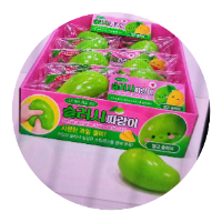 סקווישי מנגו ירוק וזלין -  Squishy Green Mango Vaseline  YYP-123-13