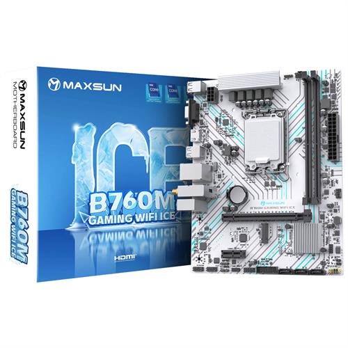 MAXSUN B760M GAMING WiFi ICE