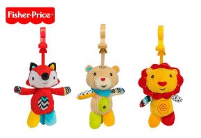 Fisher Price פישר פרייס בובה מוזיקלית רכה לפעוטות תיבת נגינה