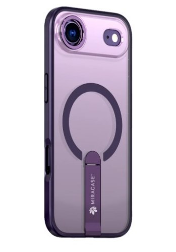 קייס לטלפון נייד מירקייס דגם Mirastand עבור iPhone 17 Air סגול